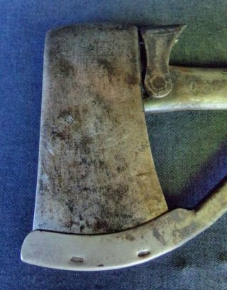 Vintage Marble ' s Gladstone,  Mich.  No.  2 - 1/2 Safety Axe / Pocket Hatchet 2