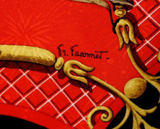 Rare Vintage Hermes “La Cle des Champs” 100 Silk Scarf 4