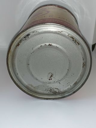 RARE 40s VINTAGE INDIAN MOTORCYCLE OIL CAN SAE 50 GREAT GRAPHICS 9