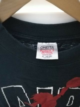 Mother Love Bone Ultra Rare Air Love Bone Vintage T Shirt.  Never Worn Con. 2