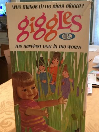 Vintage Ideal Toys Giggles Doll
