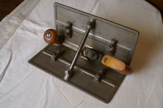 Vintage Stanley No.  57 Core Box Router Plane Patented March 10,  1896