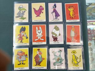 Vintage Crusader Rabbit Carton Cards 1962