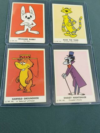 Vintage Crusader Rabbit Carton Cards 1962 4