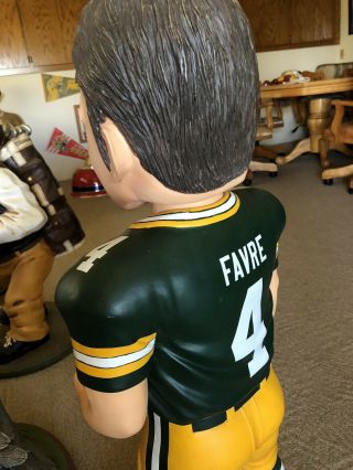 RARE Brett Favre Green Bay Packers 3 foot Bobblehead - Legends of The Field 5/100 6