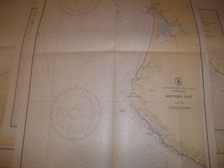 Vintage Nautical Maritime Chart (etero Bay California)