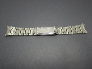 Vintage70 ' s Rolex 7836 Folded Link S Steel End Links.  382 Band For 1655 GMT 5
