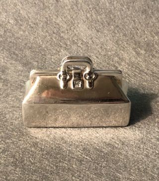 Tiffany & Co Dr.  Bag Pill Box 925 Sterling.