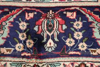 One - of - a - Kind Oriental Floral Rugs Hand - Knotted Wool Room Size Carpet 10x12 RED 7