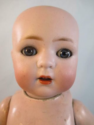 Antique German Bisque Character Baby Doll 121 K R Simon & Halbig 12 