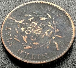 1794 Large Cent Liberty Cap Flowing Hair One Cent Better Grade Rare 12796 5