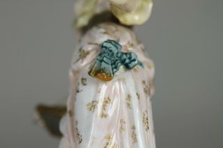 Antique German 19th Century KPM BERLIN Porcelain Figure of a Lady QUALITY 10