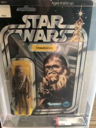 Vintage Star Wars 12 Chewbacca Afa Graded