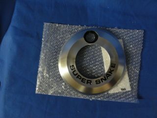 Rare Shelby Ford Mustang Snake Faux Gas Cover Trim Ring