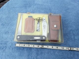 Vintage Western Ranger Knife & Saw Outdoor Kit Model No.  932k 1979 Bear Claw