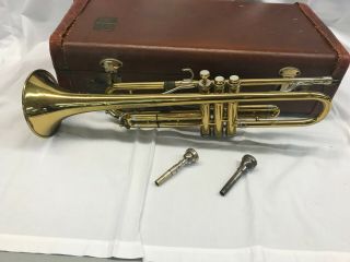 Vintage Martin Committee Model Trumpet Elkhart - IND w 197632 2