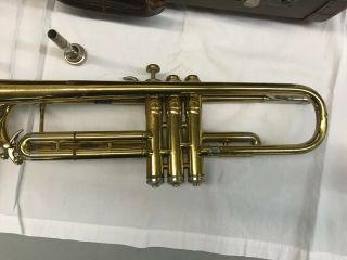 Vintage Martin Committee Model Trumpet Elkhart - IND w 197632 6