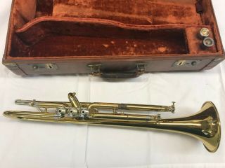 Vintage Martin Committee Model Trumpet Elkhart - IND w 197632 7