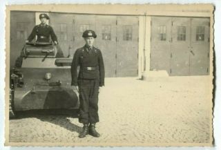 Ww2 Archived Photo Panzer I Light Tank And Crew