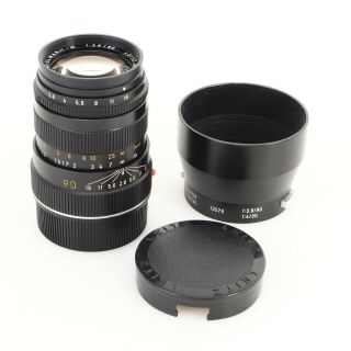 :Leica Tele - Elmarit - M 90mm f2.  8 E39 Lens w/ Hood - Made In Germany [RARE - MINT] 2