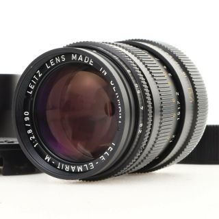 :Leica Tele - Elmarit - M 90mm f2.  8 E39 Lens w/ Hood - Made In Germany [RARE - MINT] 3