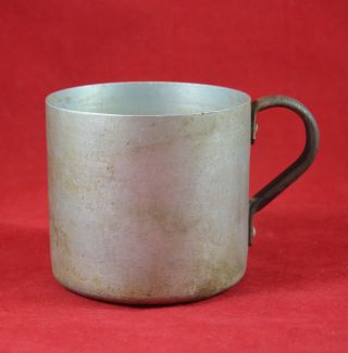 German Ww2 Wehrmacht Soldier Aluminum Cup War Relic Eastern Front