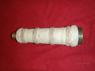 Antique Sailors 4 Draw Telescope With Macrame Wrap.