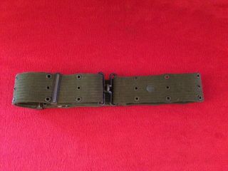 Ww2 M1936 Od Green Us Army Soldiers & Officers Web Pistol Belt