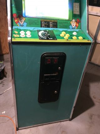 CROWNS GOLF Arcade Cabinet by SEGA RARE 1984 Video Game Entertainment Machine 2