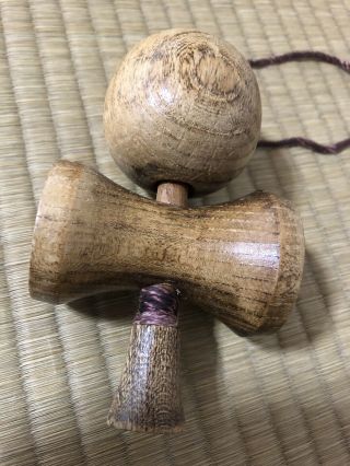 Vintage Japanese Handmade Wooden Kendama Toy