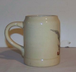 ANHEUSER - BUSCH / BUDWEISER PRE PRO A & EAGLE POTTERY STEIN - EXTREMELY RARE 4