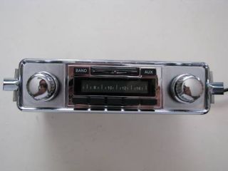 VW Ghia & Type 3 AM FM iPod MP3 Vintage Style Look Car Stereo Radio 3