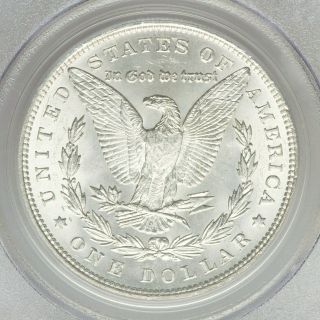 1887/6 P PCGS MS64 Rare Overdate Top 100 VAM - 2 Morgan Dollar GEM BU Bright White 4