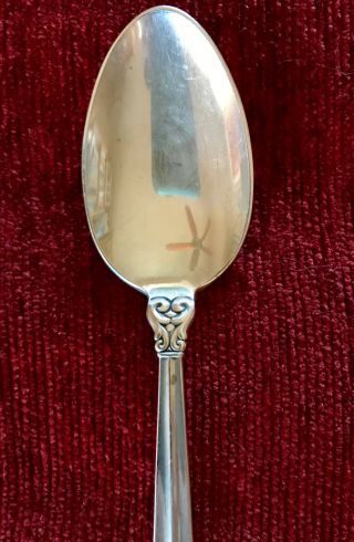 Royal Danish by International Silver Set of 8 Sterling Teaspoons 80 Years Old 3