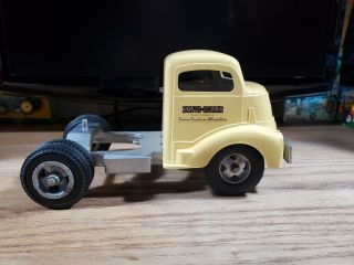 Smith Miller Smitty Toys GMC Yellow Tractor Trailer Vintage 1950 ' s 5
