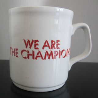 Queen : Vintage Official We Are The Champions Promo Mug Merchandise Cup