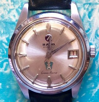 Rado Green Horse - Automatic Vintage Watch - Swiss Watch - 30 Jewels