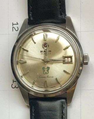 RADO GREEN HORSE - Automatic vintage watch - Swiss watch - 30 Jewels 4