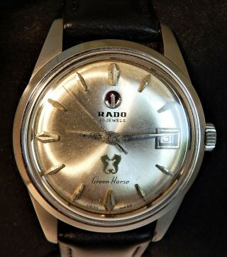 RADO GREEN HORSE - Automatic vintage watch - Swiss watch - 30 Jewels 5