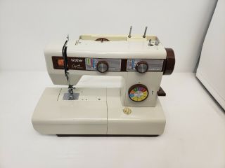 Vintage Brother Odyssey Model 8060 Electric Sewing Machine Collapsible Platform