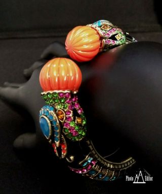 Heidi Daus State Of The Art Dragon Bracelet M/l Ret: $189.  95