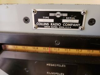 51J - 4 Vintage Collins Radio VG - EX 3