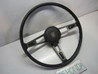 1975 - 1979 Honda Civic CVCC Factory 3 Spoke Steering Wheel OEM JDM Rare Vintage 3