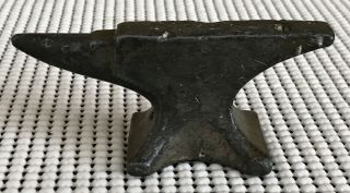 ANTIQUE MINIATURE ANVIL HAY BUDDEN MANUFACTURING CO BROOKLYN NY SALESMAN SAMPLE 6