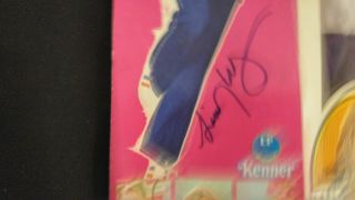 Rare bionic woman fembot six million dollar man signed by cast Kenner dolls. 2