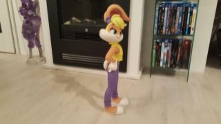 Extremely Rare Warner Bros Looney Tunes Big Lola Bugs Bunny Figurine Statue 4