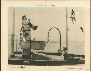 The Boat Buster Keaton 1921 Lobby Card Vintage 11x14 Rare
