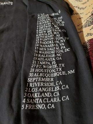 Vintage Disincarnate Tour Long Sleeve Shirt,  Obituary,  Cancer,  Gorguts 3