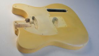1974 - 1975 Vintage Fender Telecaster Ash Body White Blonde 1970s Tele 1976/1977