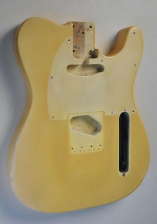 1974 - 1975 Vintage Fender Telecaster Ash Body WHITE BLONDE 1970s Tele 1976/1977 2